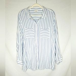 Cato Long Sleeve Roll Tab 22/24W Top